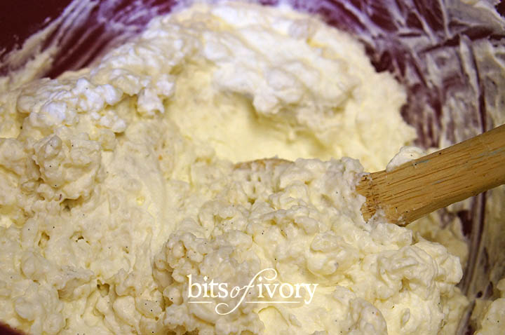 Gently fold the whipped cream into the rice pudding mixture