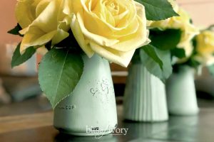 Chalk Paint repurposed old jars